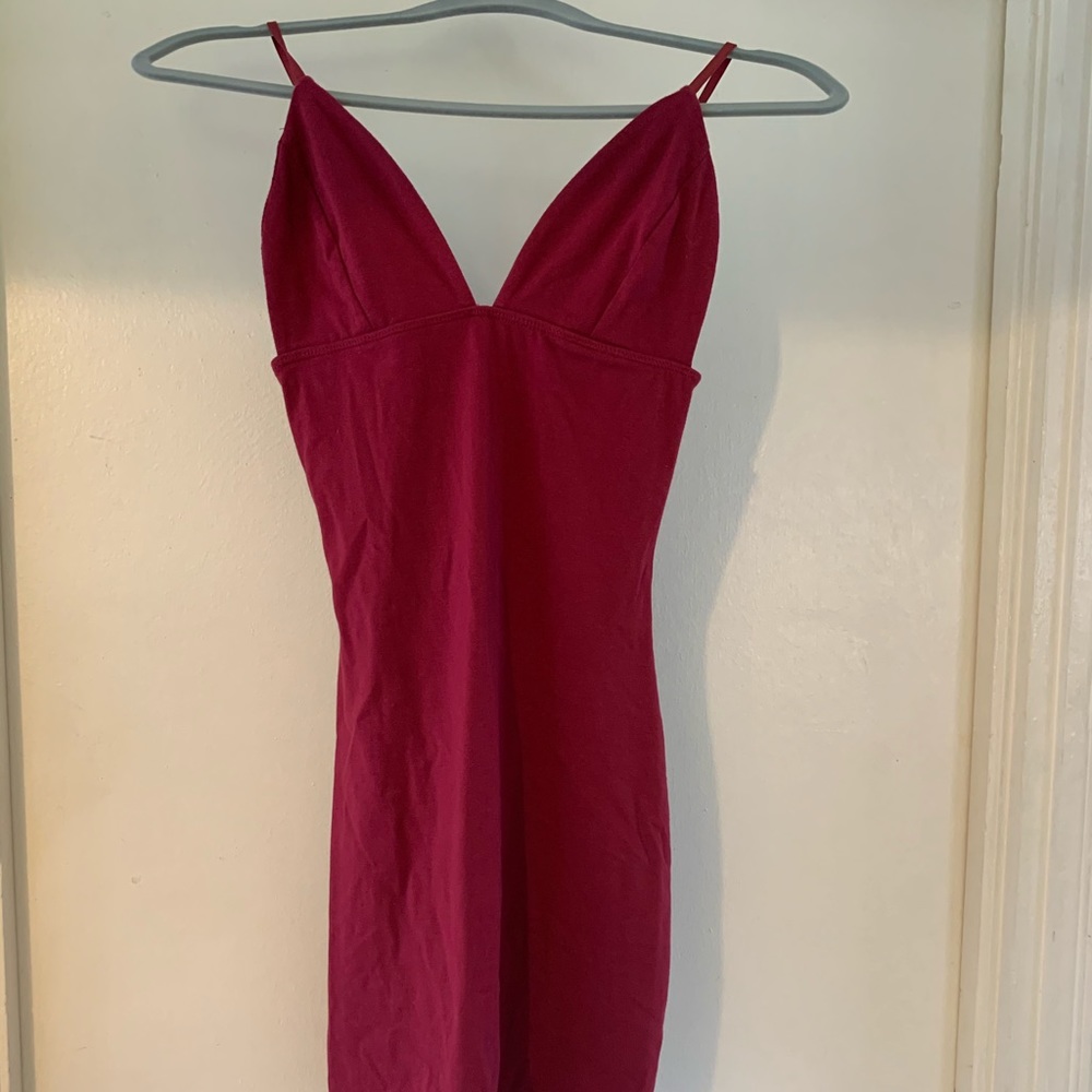 Maroon zumiez brand (Luna Chix) bodycon dress BNWT